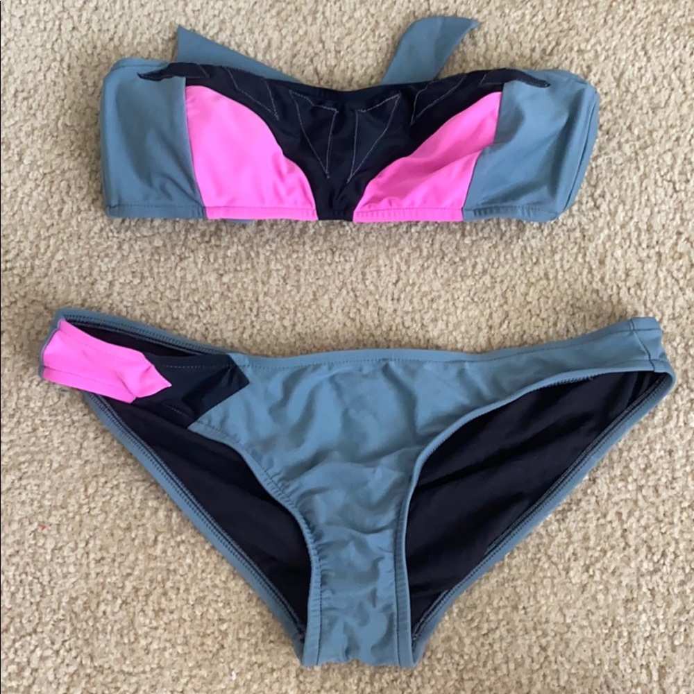 Target Xhiliration Strapless Bikini Set